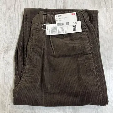 새상품 ] UNIQLO 코듀로이 유틸리티 팬츠 M 브라운 유니클로 유