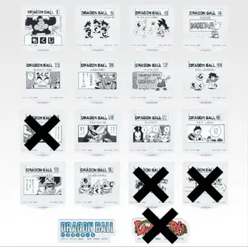 제일복권 드래곤볼 40th 그 두 번째 H상 스탠드&로고 블록 14종