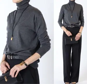 Deuxieme Classe FF30 터틀넥 풀오버