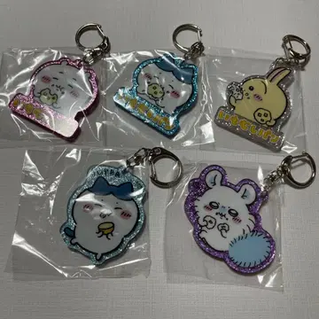 치이카와 (먼작귀) 라메 아크릴 키링 5종 세트
