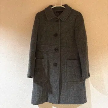 그린 라벨 릴랙싱 스텐카라 코트 그레이 38