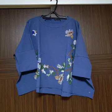 45R 다시 스마알 플라워 빅 티셔츠