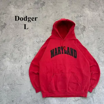 90s [Dodger] 도저 (L) USA*칼리지 로고 후드티*속기모*