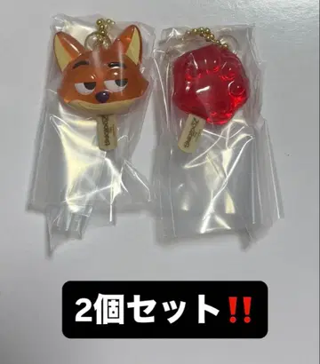 주토피아 아이스 캔디 참 2개 세트