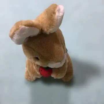 쇼와 레트로 팬시 토끼 딸기 봉제 인형 발송은 1월 5일 이후