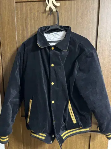 바커스 코듀로이 바시티 자켓