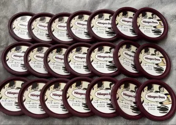 하겐다즈 쿠키 앤 크림 뚜껑