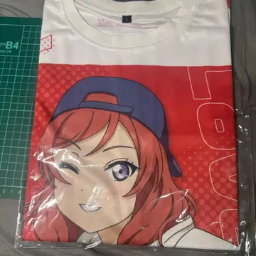 러브 라이브! 풀 그래픽 T셔츠 니시키노 마키