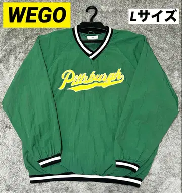 WEGO 피츠버그 V넥 자켓 그린 L 사이즈