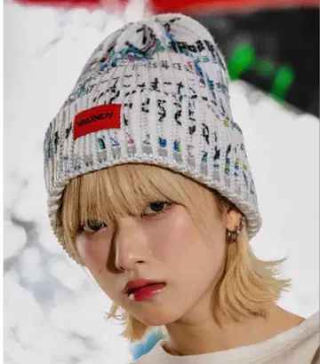 Vaundy 바운디 니트 모자 Beanie 'FUSION'