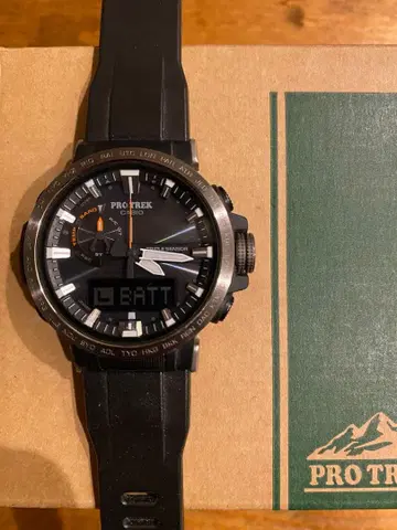 CASIO PROTREK 모델 5578 [ 거의 미사용 ]