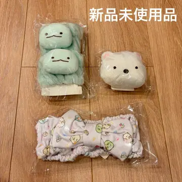 [미사용 새상품] 스미코구라시 헤어밴드 페이스 파우치 리스트 밴드