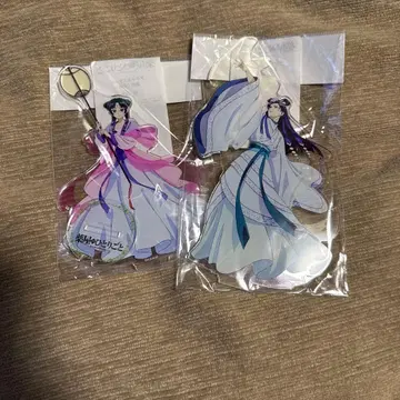 약사의 혼잣말 월정 아크릴 스탠드 마오마오 임씨 두 개 세트 새상품