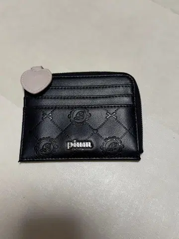 Pium 블랙 코인 케이스 프래그먼트 케이스