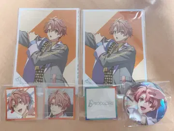 16PRODUCERS 삼월 캔뱃지 브로마이드 혜택 스티커 세트