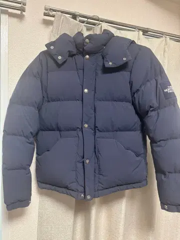THE NORTH FACE 네이비 다운 자켓