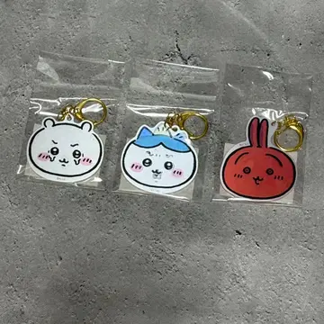 치이카와 (먼작귀) 외출 기대돼! 렌티큘러 아크릴 키링 세트