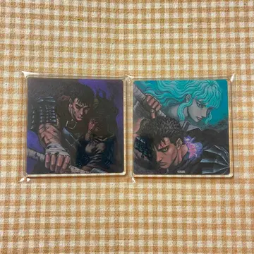 베르세르크 카페 트레이딩 아크릴 코스터 2종