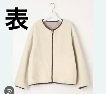 any sis 플리스 자켓 (리버서블)