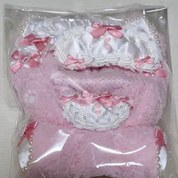 봉제 인형 의류 인형옷 치비싸개 11~13cm 봉제 인형 핑크