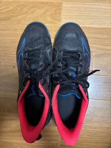 Mizuno 테니스화 블랙/레드/블루 가격 인하 협상 가능