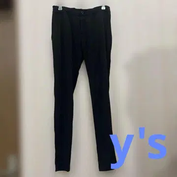 y's 블랙 스키니 팬츠 새상품급