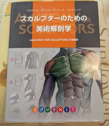 스컬프터를 위한 미술 해부학 일본어판