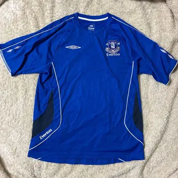 UMBRO 축구 T셔츠 파랑 홈웨어