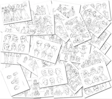 MEMORIES 그녀의 추억 설정 자료 제작 자료 [ 30장 ]