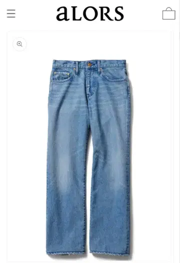 [택 포함 새상품] aLORS [ Jean a ] Bleu clair