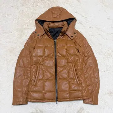 [ 새상품급 ] GOSTER DE FUGA 가죽 다운 자켓 샘플