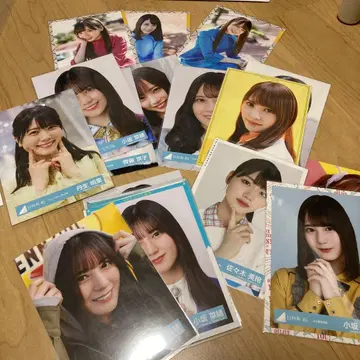 히나타자카46 브로마이드 묶음 판매 세트 레어