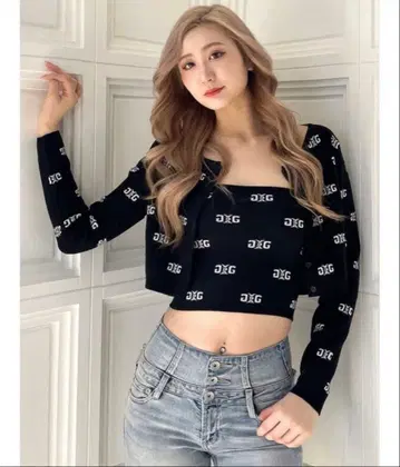 GYDA Symmetry GYDA PATTERN 가디건