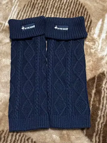 le coq sportif 네이비 레그 워머