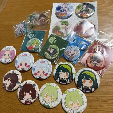도호쿠 즌코 즌다몬 키리탄 이타코 캔뱃지 세트 묶음 판매
