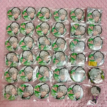 오토이시 유세이 캔뱃지 35점