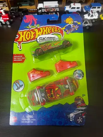 핫휠 스케이트보드 모델 캐스트카 포함