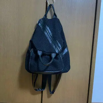 메쉬백 3way 여성용 백팩 블랙