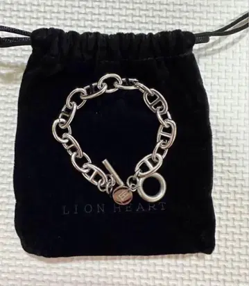 [ 새상품급 ] LION HEART 스테인리스 체인 팔찌