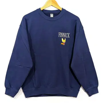 유니클로 x 주토피아 피닉 스웨트 셔츠 블루 XL 사이즈