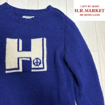 H.R.MARKET 울 니트 스웨터 할리우드 런치마켓 S