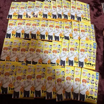 하이큐!! 카라파레 요리오치 캔뱃지 40개