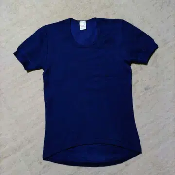 다마르 보온 내의 M 반팔 네이비 이너 셔츠 남성용 유즈드