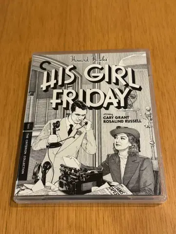 [ 4K Criterion 판 ] HIS GIRL FRIDAY