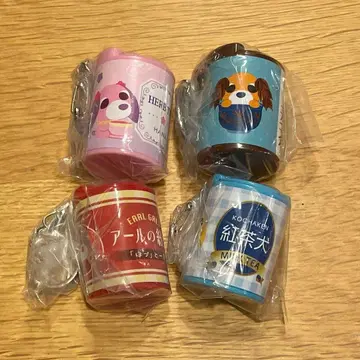 오챠이누 코인 실린더 4개 세트 세미 컴프