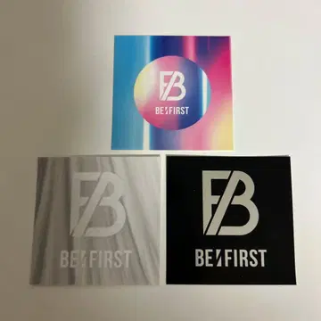 BE:FIRST 로고 스티커 3개 세트