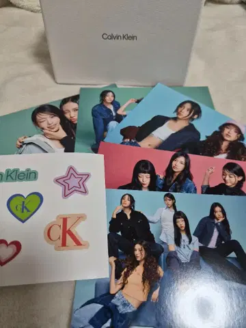캘빈클라인 NewJeans 카드