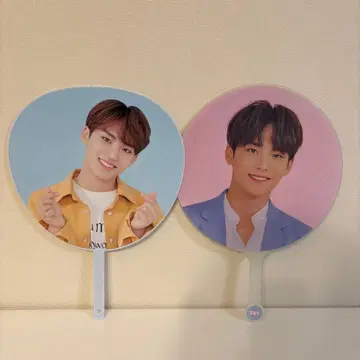 MINGYU 아이돌 부채 2세트