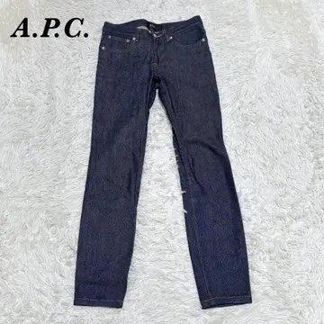 [ 새상품급 ] A.P.C. 인디고 스트레이트 논워시 데님 25