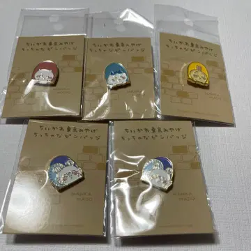 치이카와 도쿄 기념품 작은 핀 배지